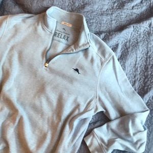 Tommy Bahama half-zip Men’s pullover.